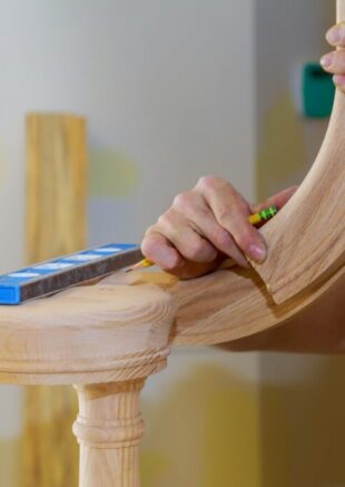 Wooden planks around pole stairs handrails renovation for railing for stairs Wooden planks around pole stairs handrails renovation for railing for stairs